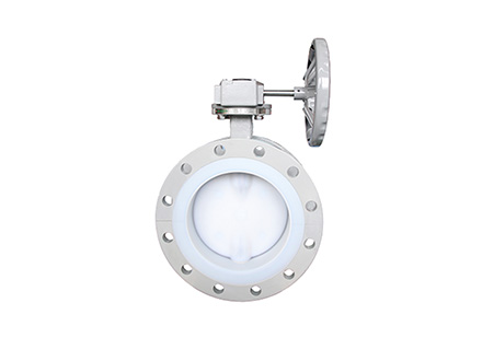 400系列衬氟双法兰蝶阀