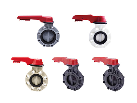 MS400-10S/F2/U-(B) 型手柄式蝶阀